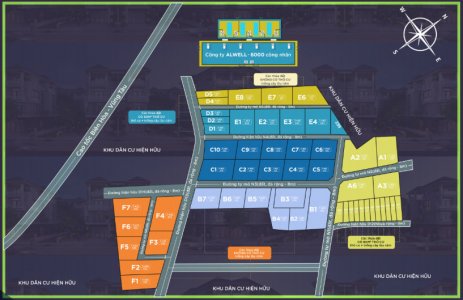 Khu dân cư nhà máy ALWELL - Phú Mỹ City 1