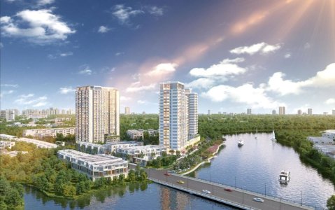 Nhà phố Precia Riverside