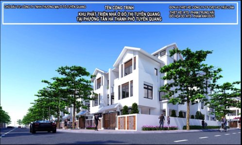 Khu phát triển nhà ở đô thị Tuyên Quang