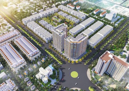 Khu nhà ở liền kề để bán đô thị xanh - Green City