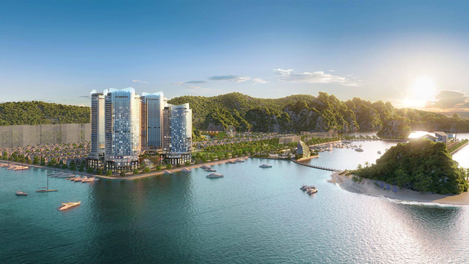 Crystal Holidays Harbour Vân Đồn: Biểu tượng điểm đến mới bên bờ vịnh di sản