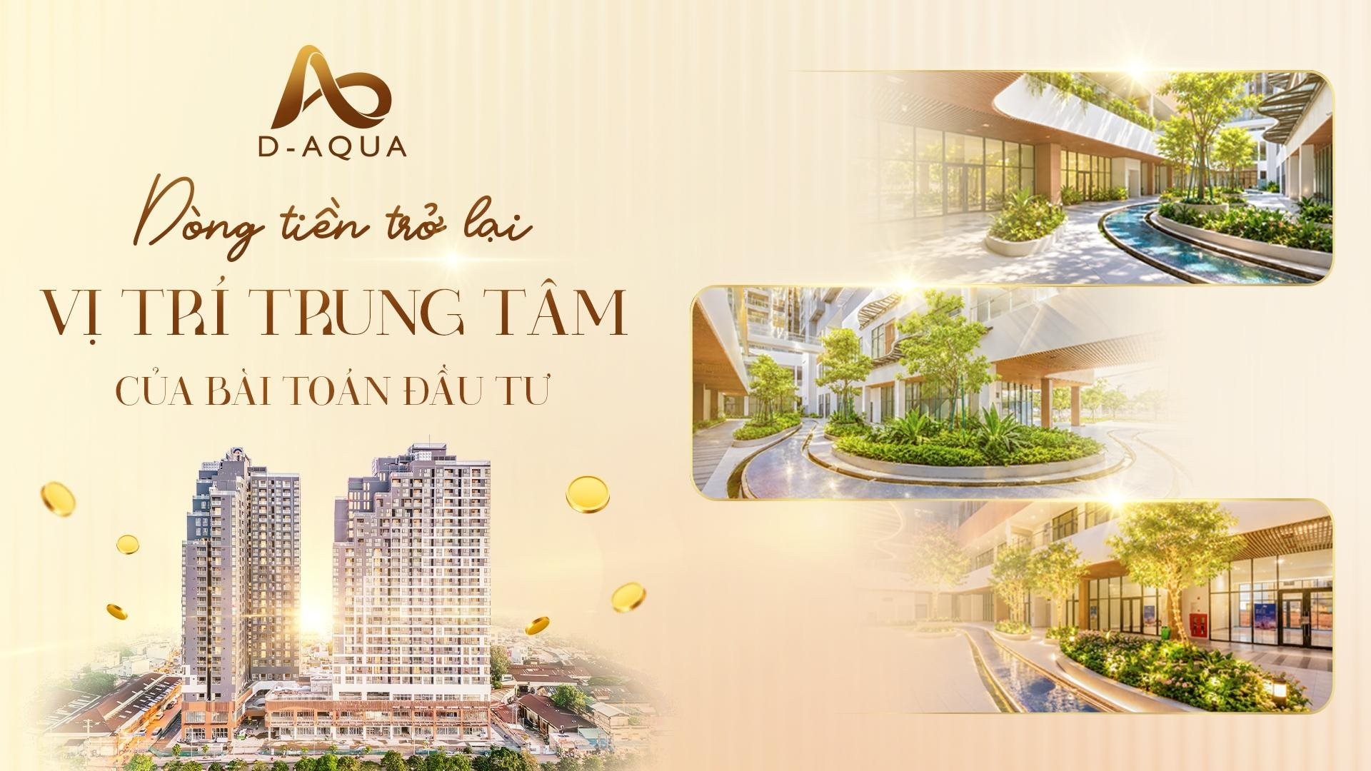 D-Aqua sau bàn giao: Giá trị BĐS được kiểm chứng từ dòng tiền và cộng đồng cư dân