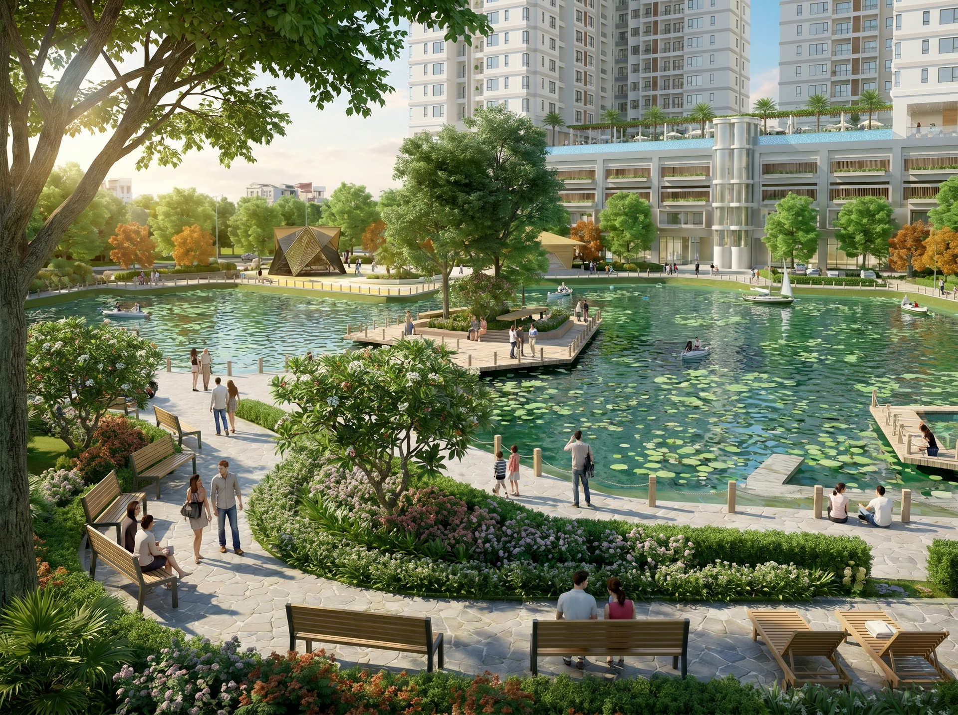 The Peak Garden tạo dấu ấn với định hướng phát triển không gian sống xanh tại khu Nam