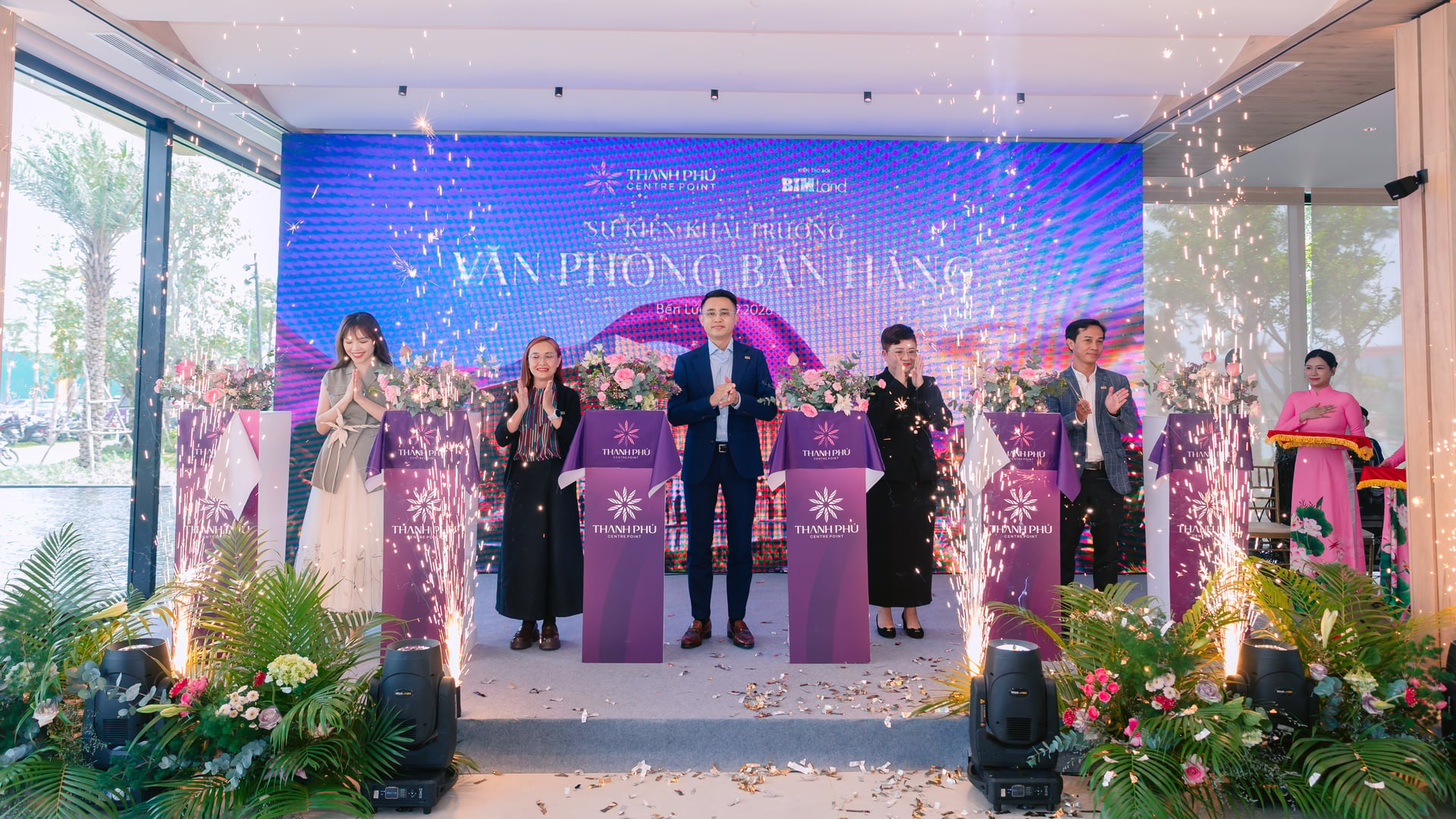 BIM Land khai trương văn phòng bán hàng Thanh Phú Centre Point