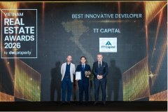 TT Capital được vinh danh “Nhà phát triển Bất động sản đổi mới sáng tạo tốt nhất Việt Nam 2026”