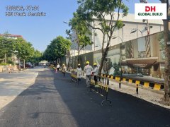 Tăng cường biện pháp an toàn, khắc phục các hạng mục bị ảnh hưởng tại khu vực tiếp giáp Hanoi Homeland